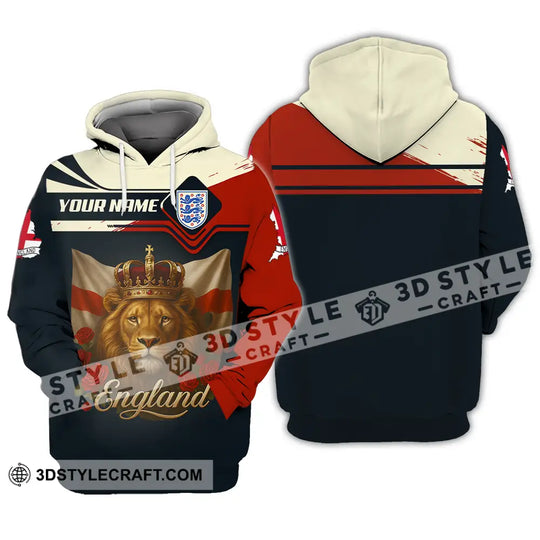 Unisex Shirt - Custom Rose And Lion England Shirt style option 3
