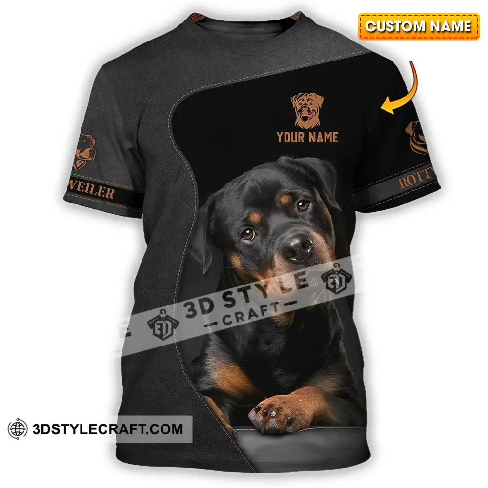 Unisex Shirt - Custom Rottweiler Dog Lover Shirt T-shirt