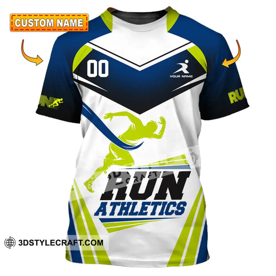 Unisex Shirt - Custom Run Athletics 3D Shirt style option 1