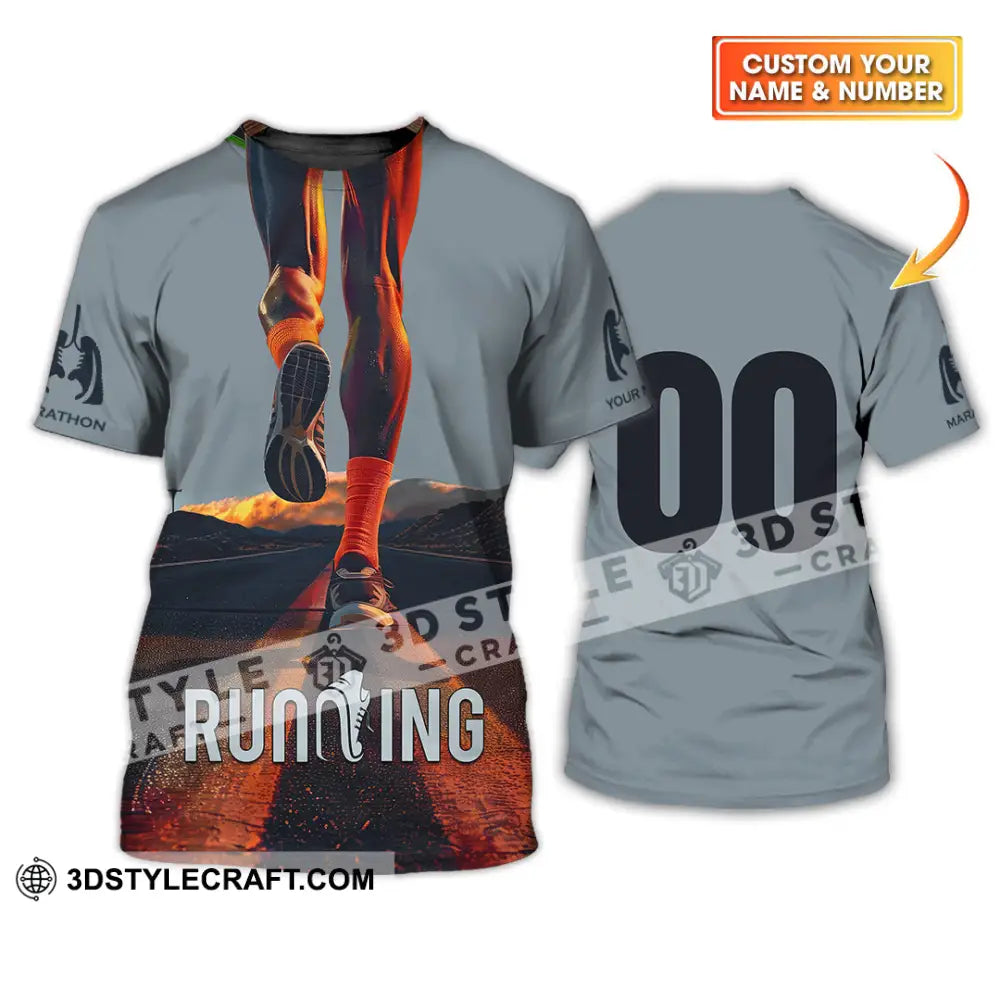 Unisex Shirt - Custom Run For Fun Running Lover Sport Shirt T-shirt