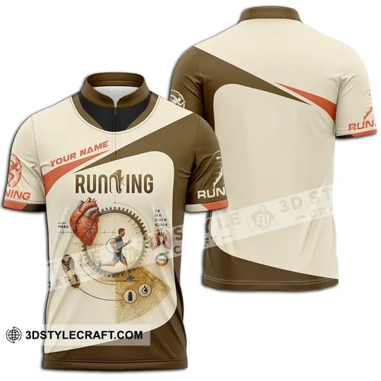 Unisex Shirt - Custom Run For Health, Running Lover Shirt style option 2