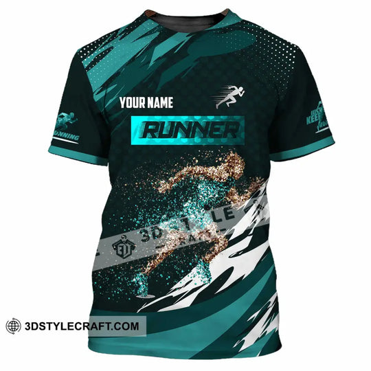 Unisex Shirt - Custom Runner 3D Shirt style option 2