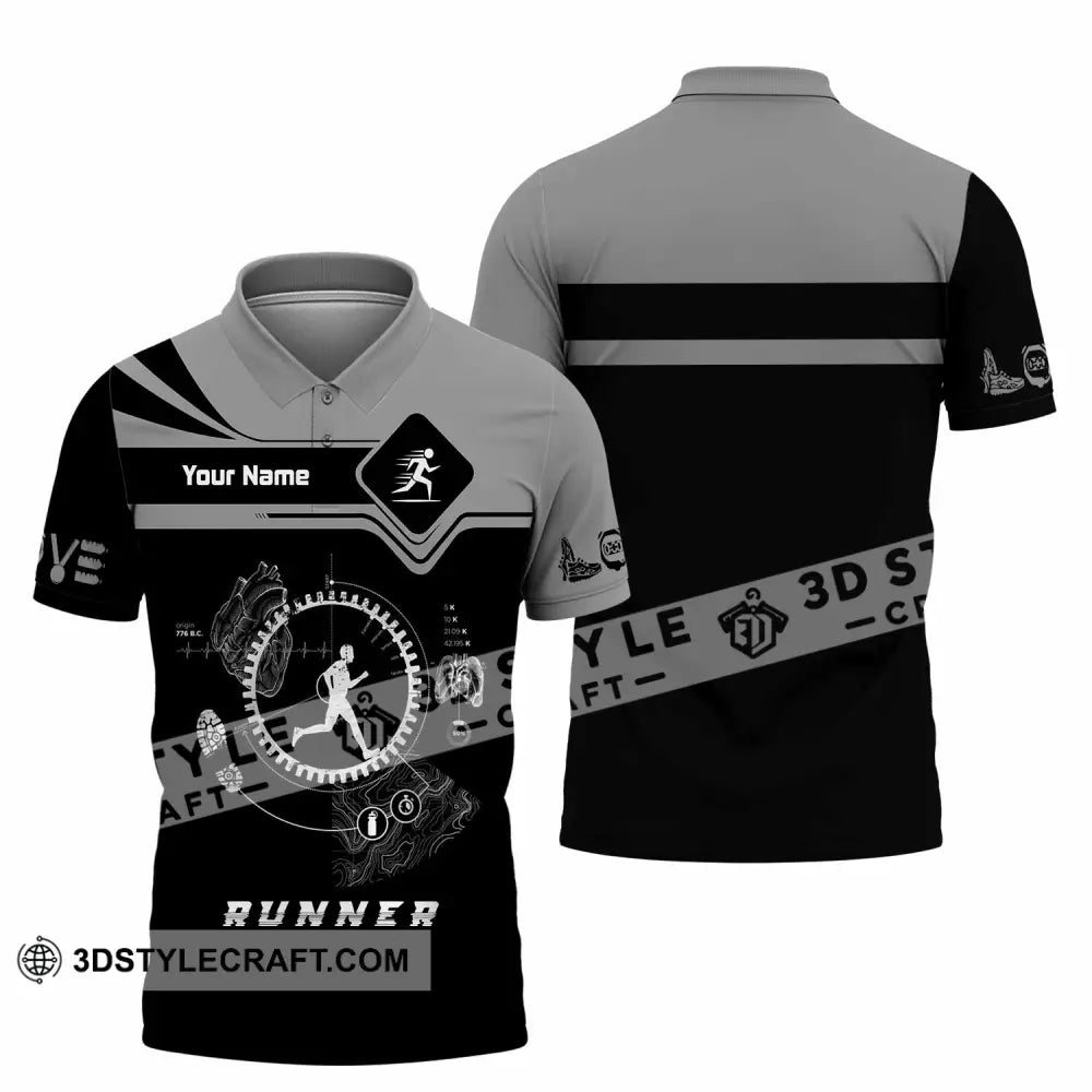 Unisex Shirt - Custom Runner Shirt - Polo Shirt / S - T-shirt
