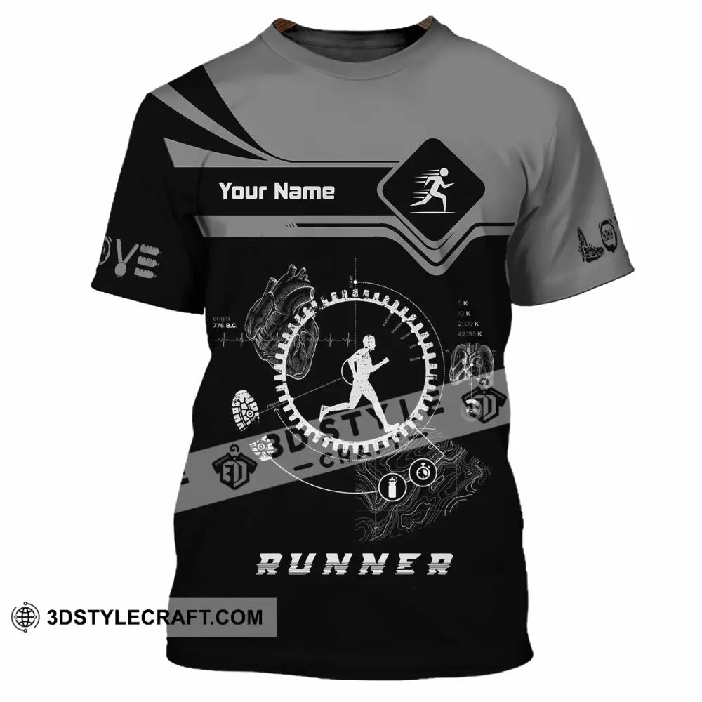 Unisex Shirt - Custom Runner Shirt - T-Shirt / S - T-shirt