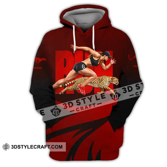Unisex Shirt - Custom Running 3D Shirt style option 2