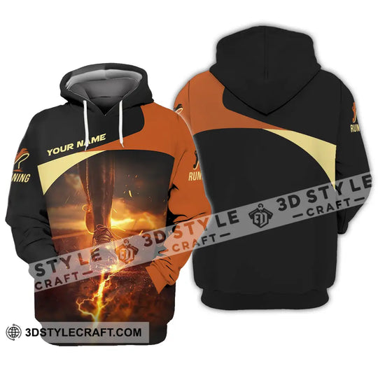 Unisex Shirt - Custom Running 3D Shirt style option 4
