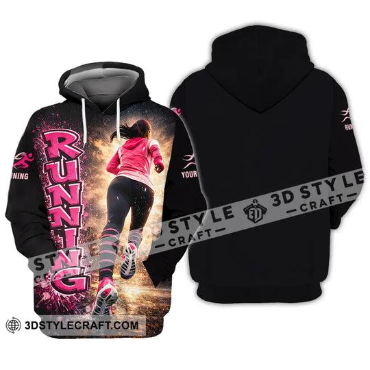 Unisex Shirt - Custom Running 3D Shirt style option 4