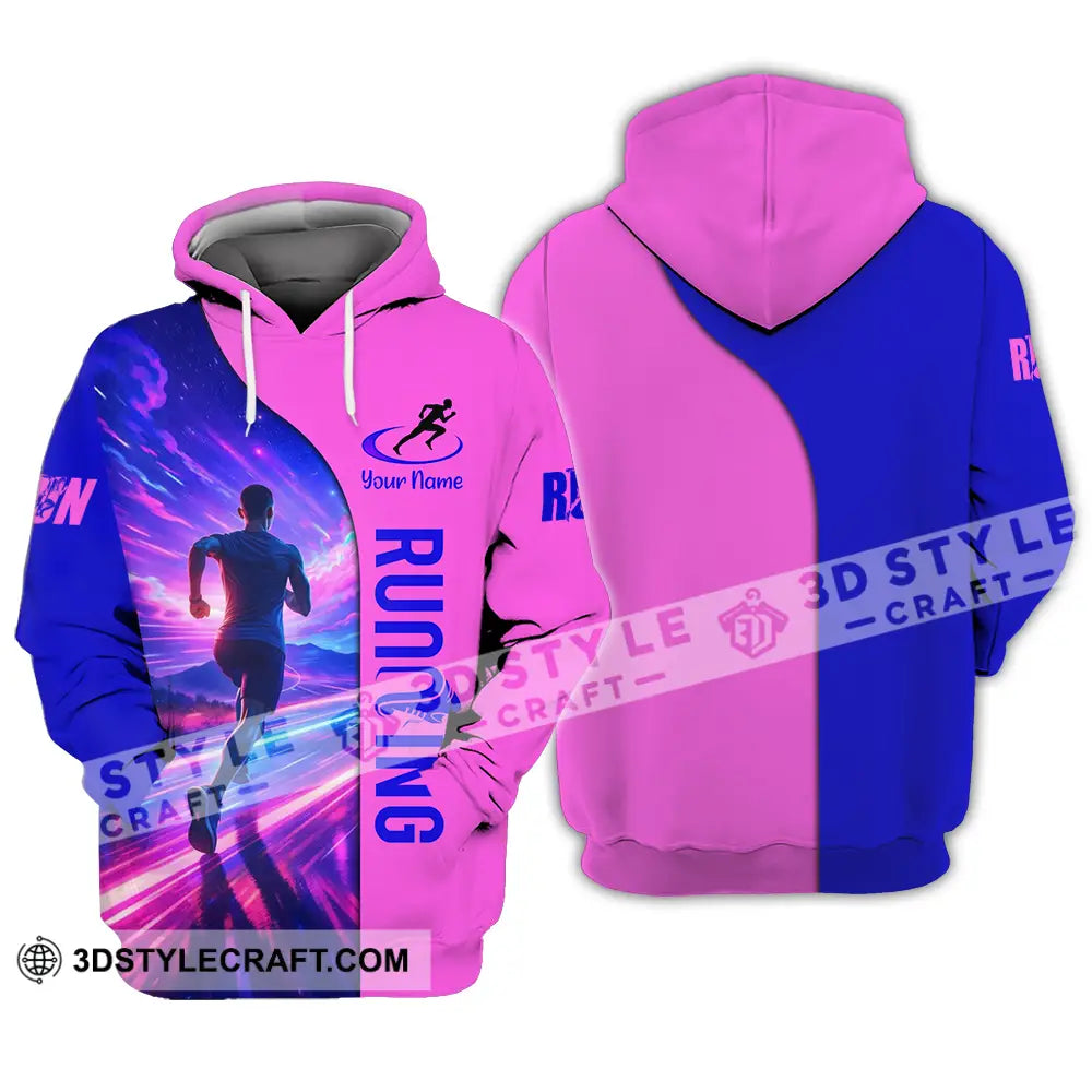 Unisex Shirt - Custom Running 3D Shirt Hoodie / S T-shirt