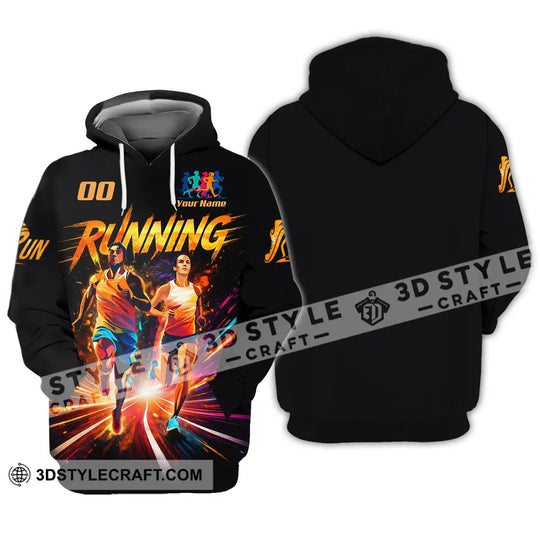 Unisex Shirt - Custom Running 3D Shirt style option 3