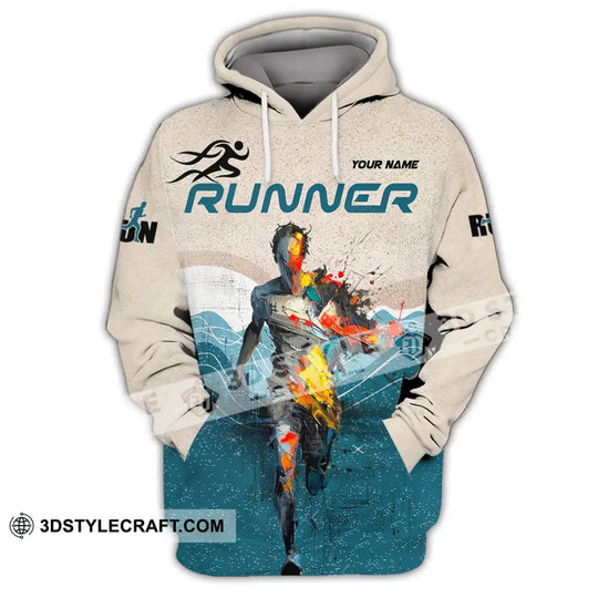 Unisex Shirt - Custom Running 3D Shirt style option 2