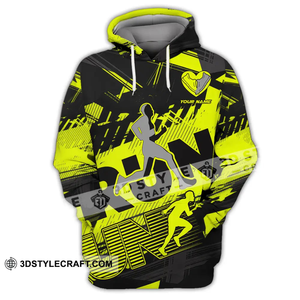 Unisex Shirt - Custom Running 3D Shirt Hoodie / S T-shirt