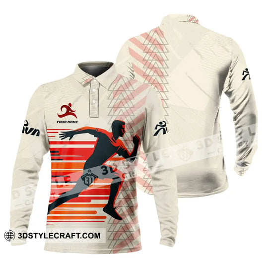 Unisex Shirt - Custom Running 3D Shirt style option 4