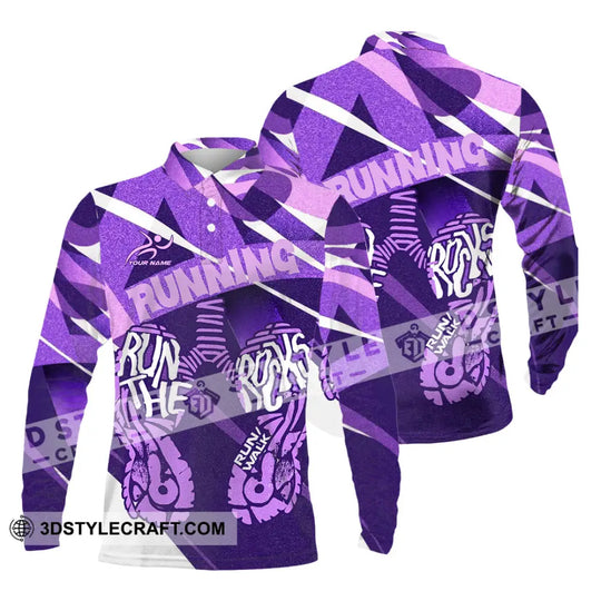 Unisex Shirt - Custom Running 3D Shirt style option 4
