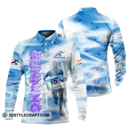 Unisex Shirt - Custom Running 3D Shirt style option 4