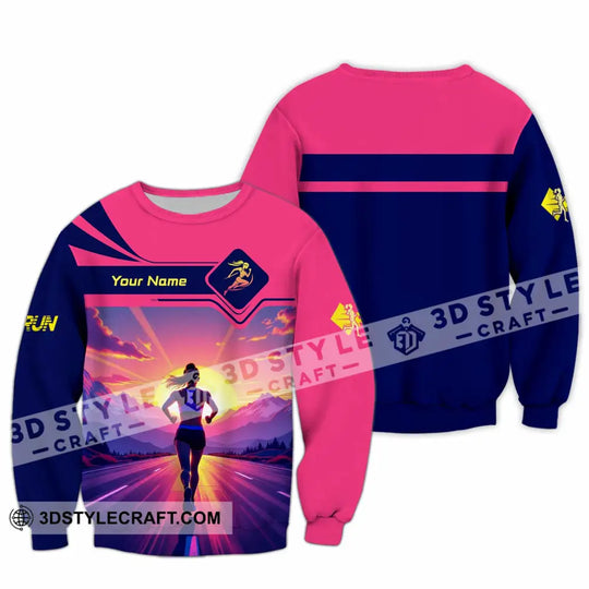 Unisex Shirt - Custom Running 3D Shirt style option 3