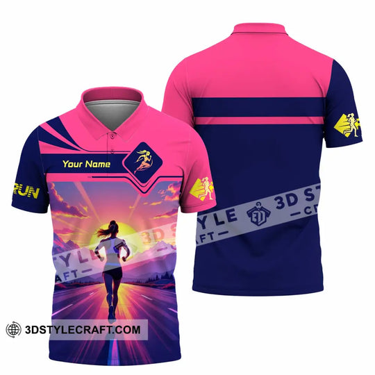 Unisex Shirt - Custom Running 3D Shirt style option 2