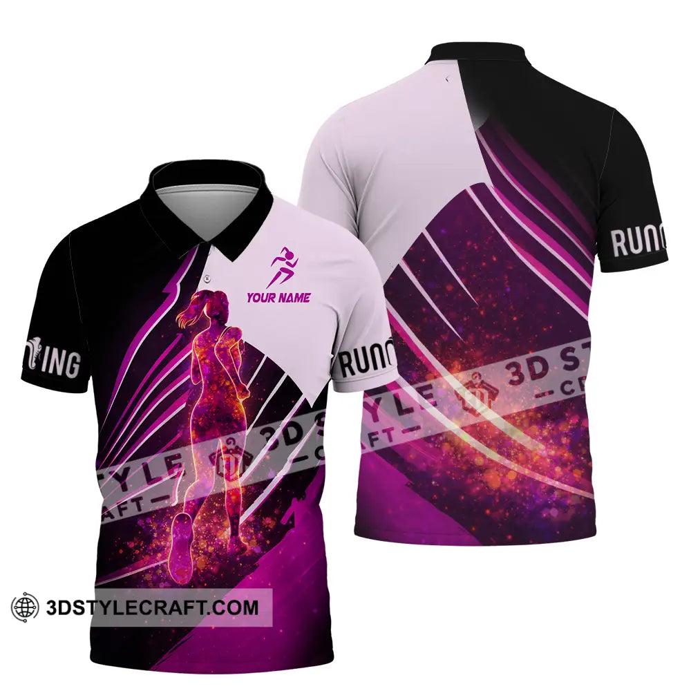 Unisex Shirt - Custom Running 3D Shirt Polo Shirt / S T-shirt