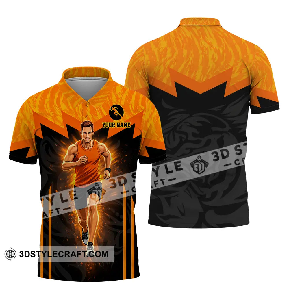 Unisex Shirt - Custom Running 3D Shirt Polo Shirt / S T-shirt