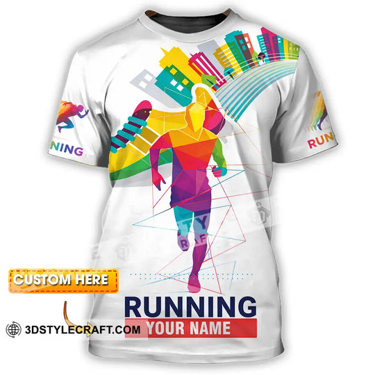Unisex Shirt - Custom Running 3D Shirt style option 1