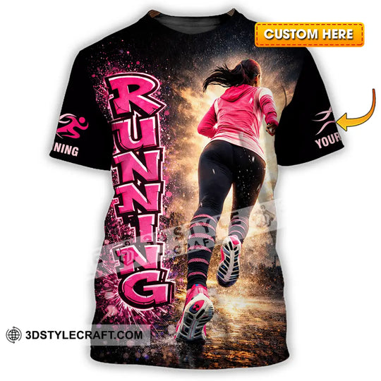 Unisex Shirt - Custom Running 3D Shirt style option 1