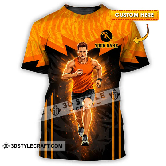 Unisex Shirt - Custom Running 3D Shirt style option 1