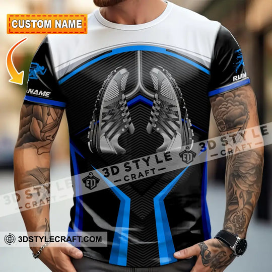 Unisex Shirt - Custom Running 3D Shirt style option 2