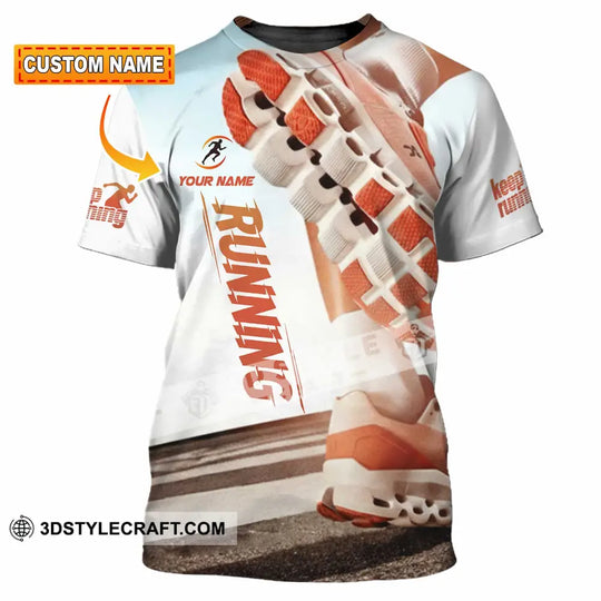 Unisex Shirt - Custom Running 3D Shirt style option 1