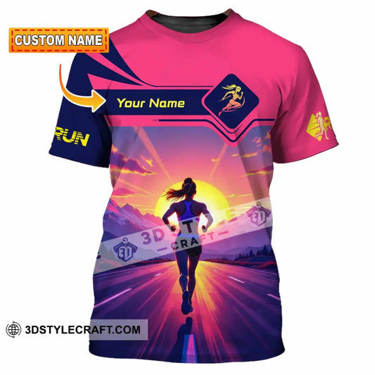 Unisex Shirt - Custom Running 3D Shirt T-shirt