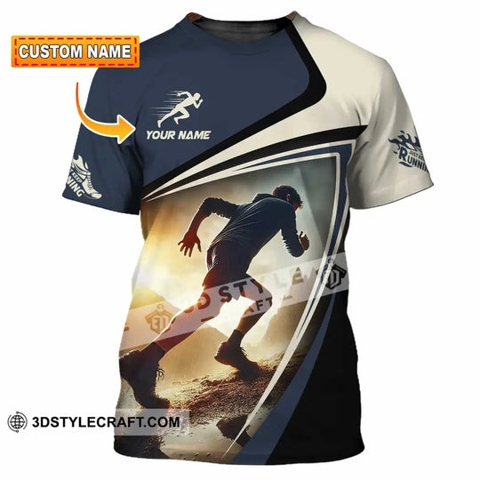 Unisex Shirt - Custom Running 3D Shirt style option 1