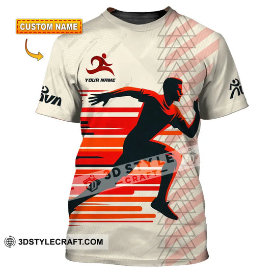Unisex Shirt - Custom Running 3D Shirt style option 1