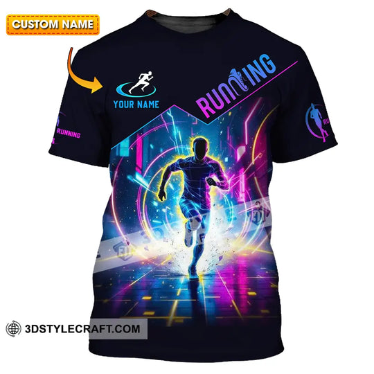 Unisex Shirt - Custom Running 3D Shirt style option 1