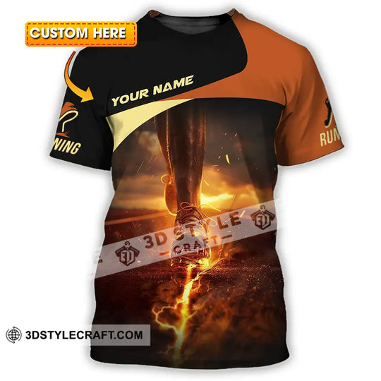 Unisex Shirt - Custom Running 3D Shirt style option 1