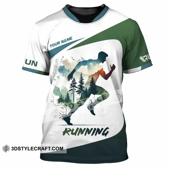 Unisex Shirt - Custom Running 3D Shirt style option 2