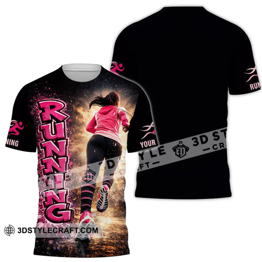 Unisex Shirt - Custom Running 3D Shirt style option 2
