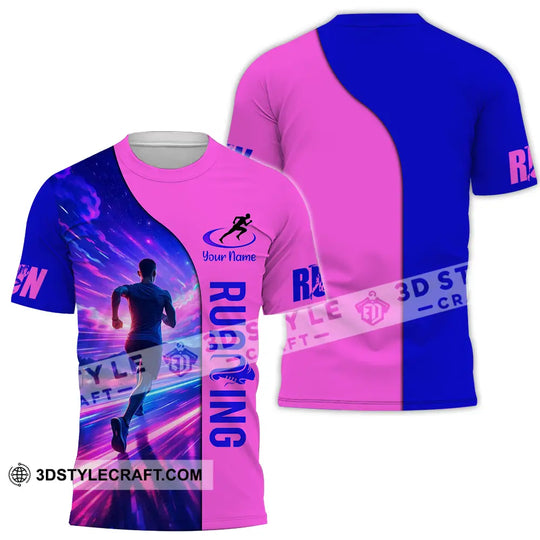 Unisex Shirt - Custom Running 3D Shirt style option 2