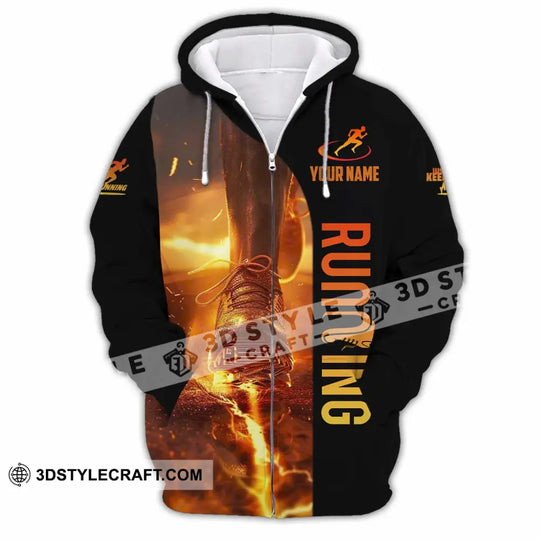 Unisex Shirt - Custom Running 3D Shirt style option 3