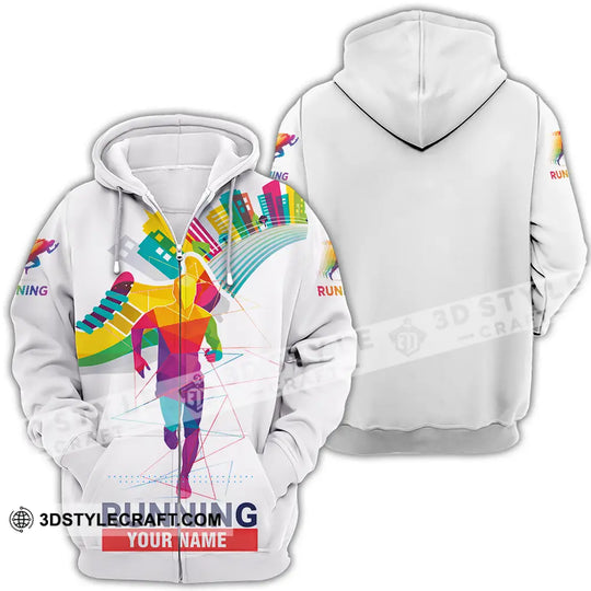 Unisex Shirt - Custom Running 3D Shirt style option 4