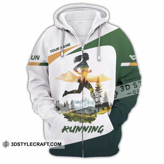 Unisex Shirt - Custom Running 3D Shirt style option 4