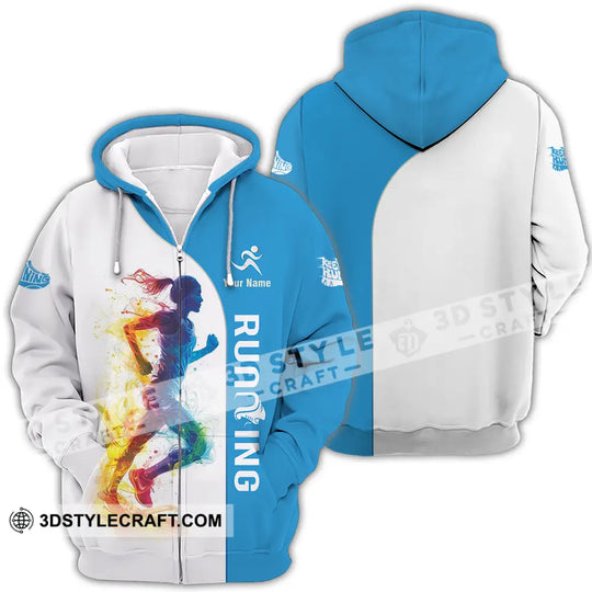 Unisex Shirt - Custom Running 3D Shirt style option 4