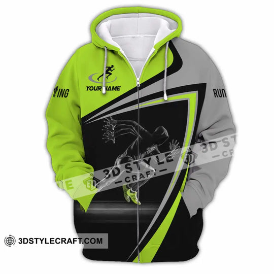 Unisex Shirt - Custom Running 3D Shirt style option 4