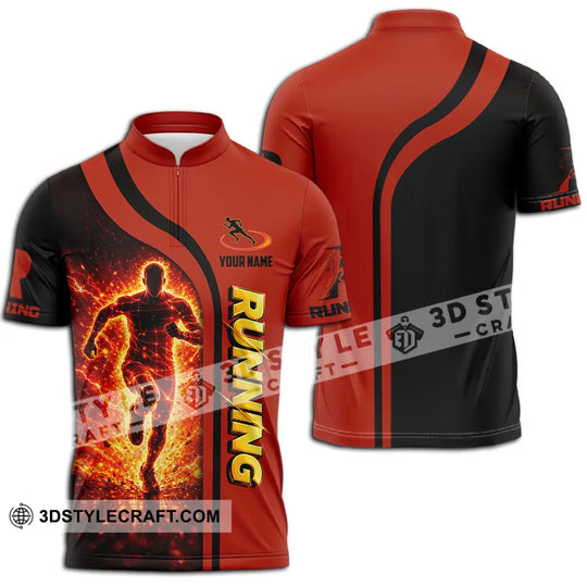 Unisex Shirt - Custom Running 3D Shirt style option 2