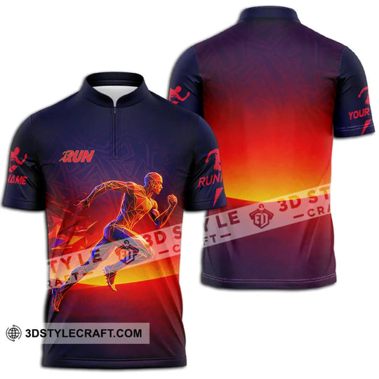 Unisex Shirt - Custom Running 3D Shirt style option 3
