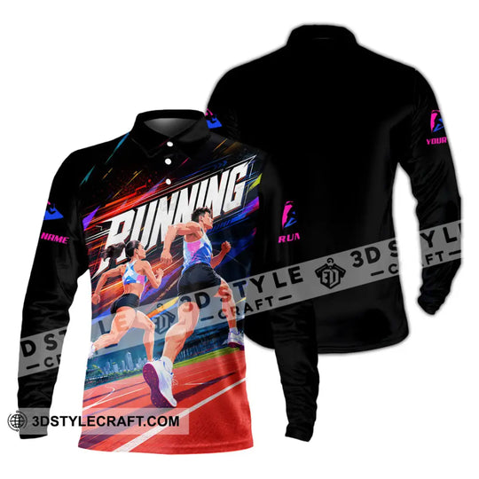 Unisex Shirt - Custom Running Shirt style option 2