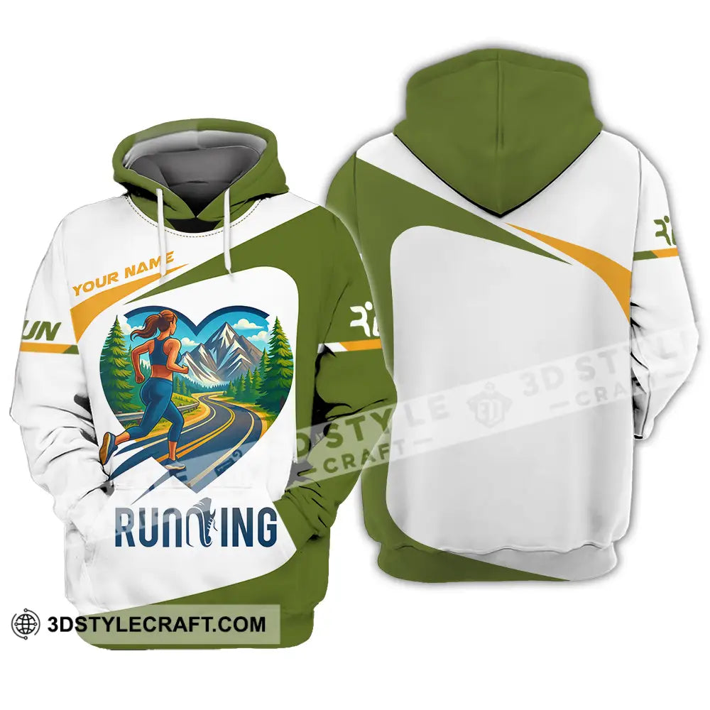 Unisex Shirt - Custom Running Lover Shirt Hoodie / S T-shirt