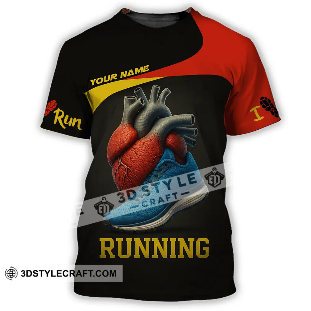 Unisex Shirt - Custom Running Lover Runner Shirt T-Shirt / S T-shirt