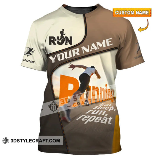 Unisex Shirt - Custom Running Shirt style option 1
