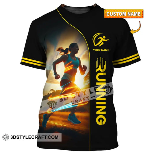Unisex Shirt - Custom Running Shirt style option 1