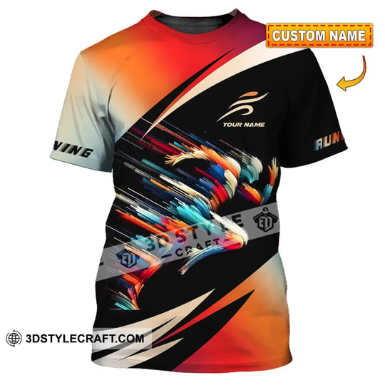 Unisex Shirt - Custom Running Shirt style option 1