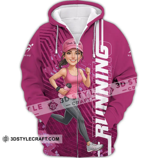 Unisex Shirt - Custom Running Women 3D Shirt style option 2