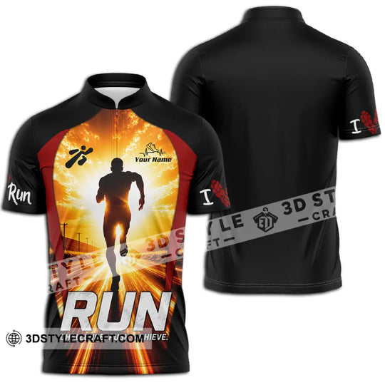 Unisex Shirt - Custom Running Shirt style option 2